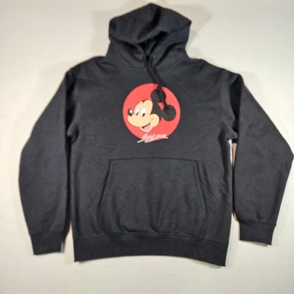 Disneyland Resort Mickey Mouse Classic Heavy Sweatshirt Hoodie Black Sz M - Picture 2 of 6